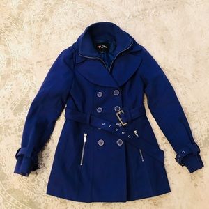 Guess Bright Blue Coat